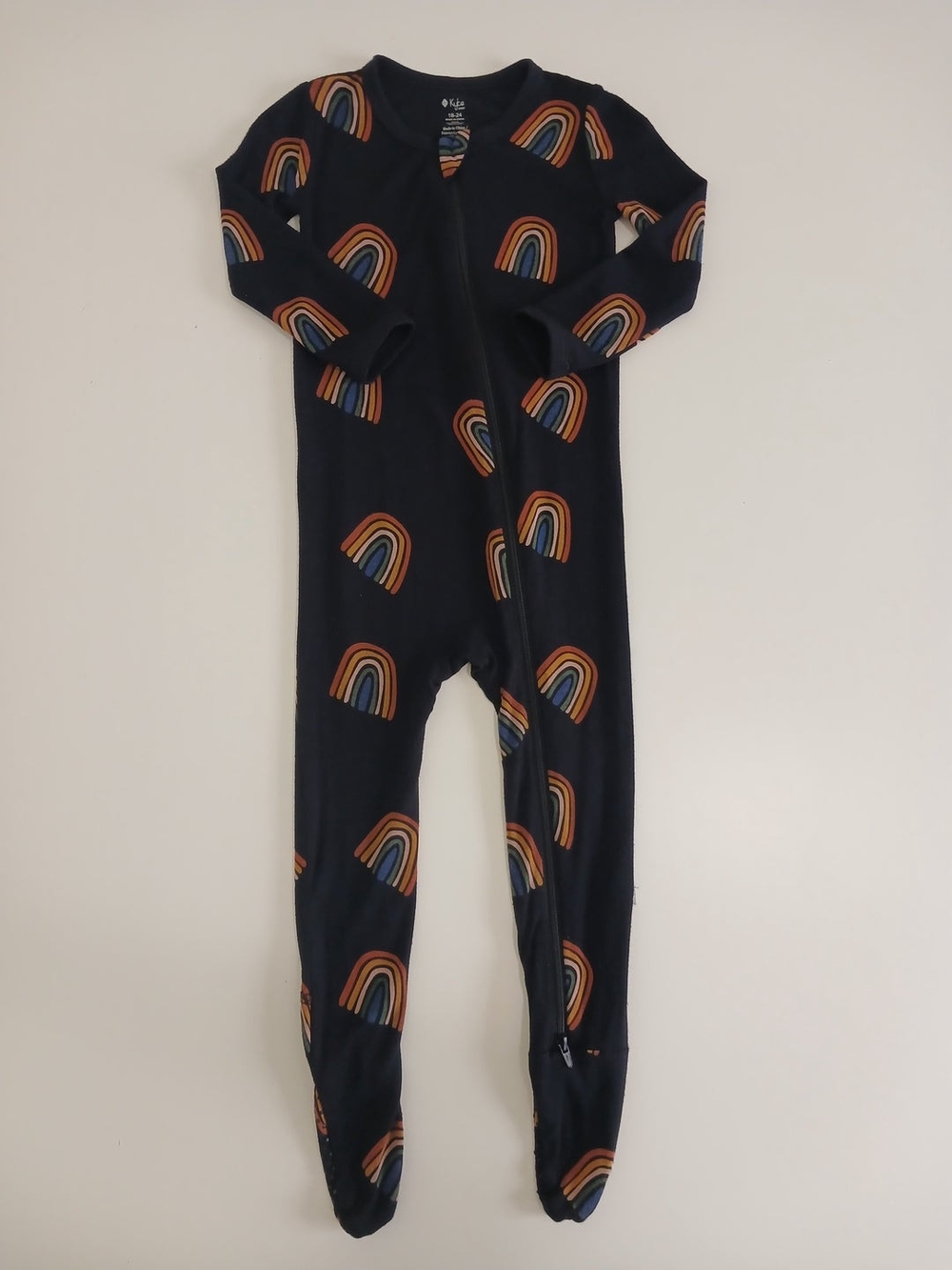 Kyte Baby • Midnight Rainbow Bamboo Sleeper 18-24 Months